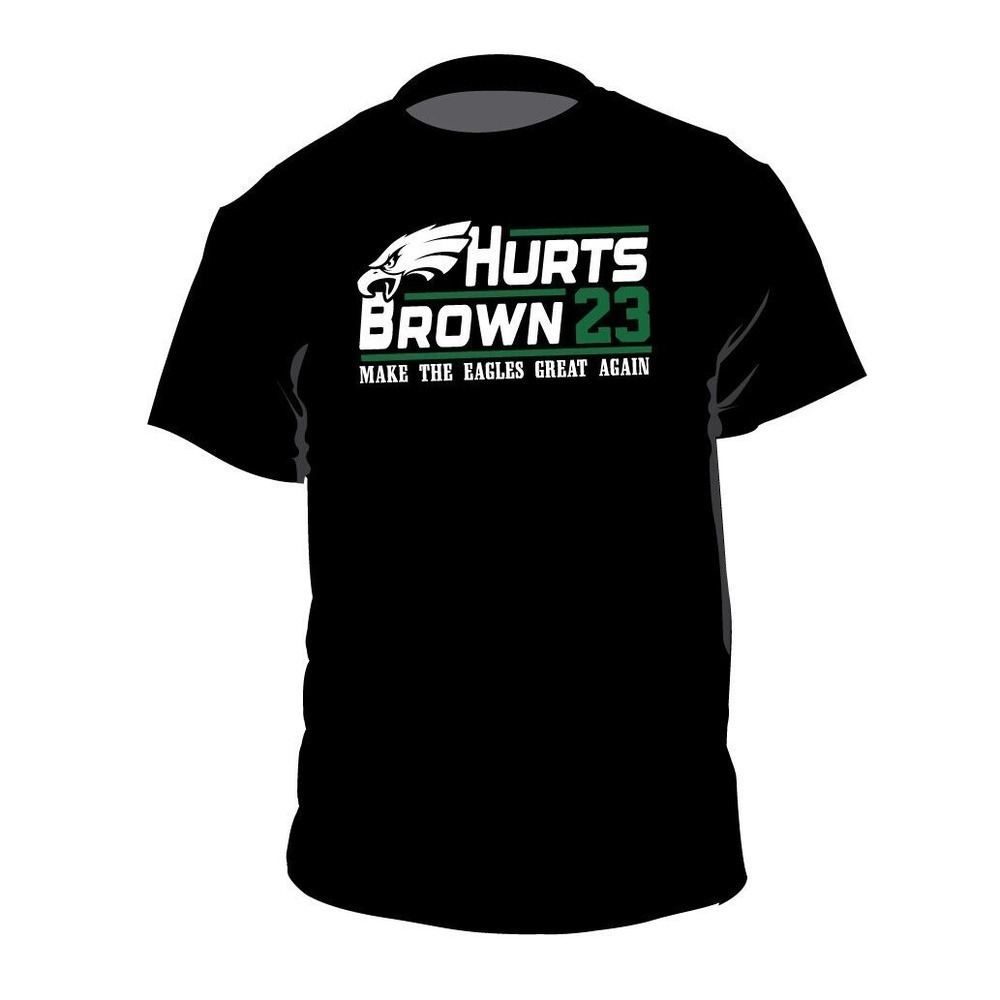 Jalen Hurts Aj Brown  Shirt Philadelphia Eagles Campaign Philly Tshirt